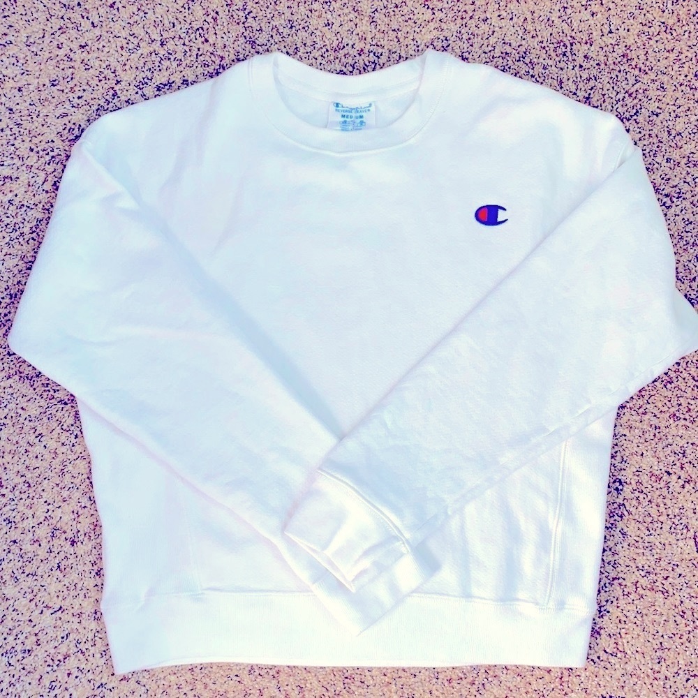 Champion logo sweatshirt size M